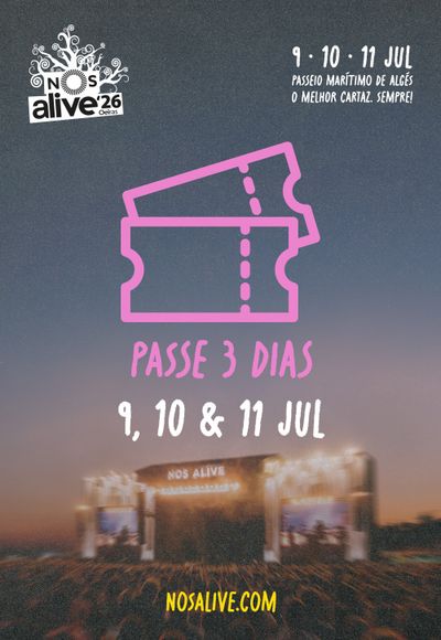 Passe 3 Dias -09, 10 E 11 Jul
