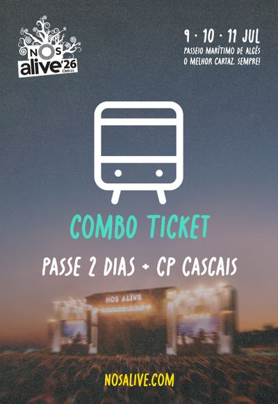 Cp Linha Cascais + Passe 2 Dias - 9 E 10 Julho