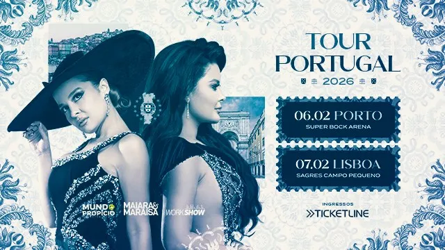 MAIARA & MARAISA | TOUR PORTUGAL 2026