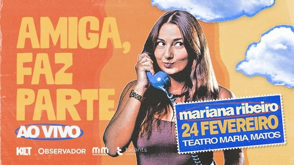 AMIGA, FAZ PARTE | AO VIVO