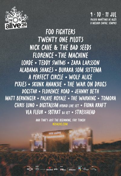 Nos Alive'26 - 09, 10 & 11 Julho
