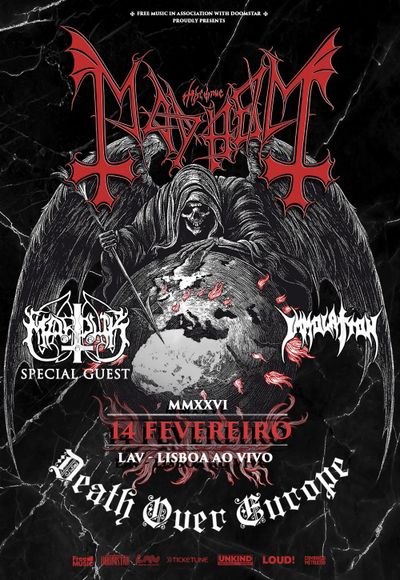 Mayhem +Marduk +Immolation | Death Over Europe '26