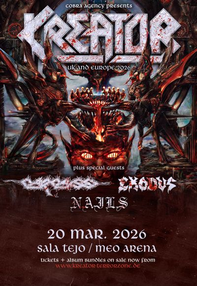Kreator - Krushers Of The World Tour